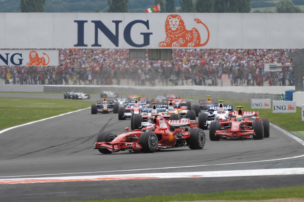 GP FRANCIA, FRENCH GRAND PRIX F1/2008 - MAGNY COURS 22/06/2008 - STARTING RACE
© FOTO ERCOLE COLOMBO FOR BRIDGESTONE