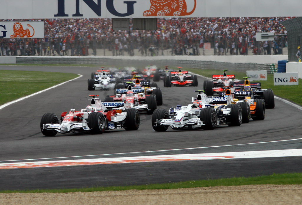 GP FRANCIA, Domenica, June 22, 2008  Magny-Cours near Nevers France. This image is copyright free for editorial use © BMW AG. 