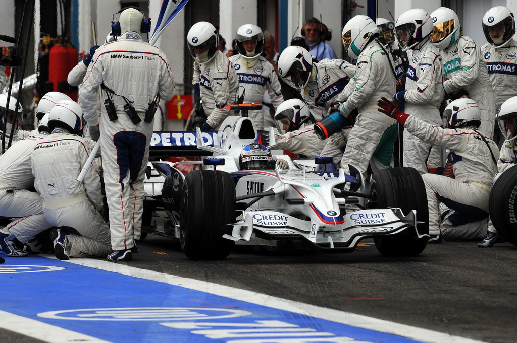 GP FRANCIA, Domenica, June 22, 2008  Magny-Cours near Nevers France. This image is copyright free for editorial use © BMW AG. 