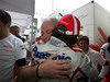 GP FRANCIA, Jarno Trulli (ITA) Toyota e Toyota team celebrations.
Formula One World Championship, Rd 8, French Grand Prix, Gara, Magny-Cours, France, Domenica 22 June 2008.
