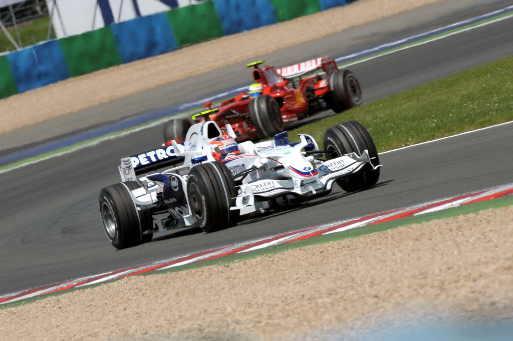 GP FRANCIA, FRENCH GRAND PRIX F1/2008 - MAGNY COURS 21/06/2008 - ROBERT KUBICA - FELIPE MASSA 
© FOTO ERCOLE COLOMBO FOR BRIDGESTONE
