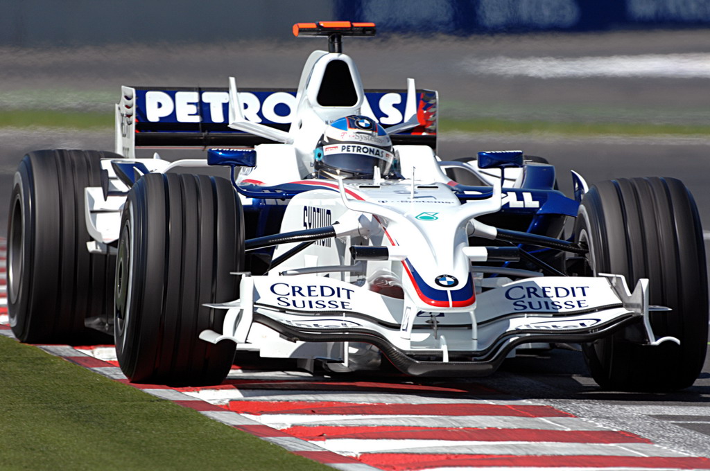 GP FRANCIA, Saturday, June 21, 2008 Magny-Cours near Nevers France. Nick Heidfeld (GER) in the BMW Sauber F1.08  This image is copyright free for editorial use © BMW AG. 