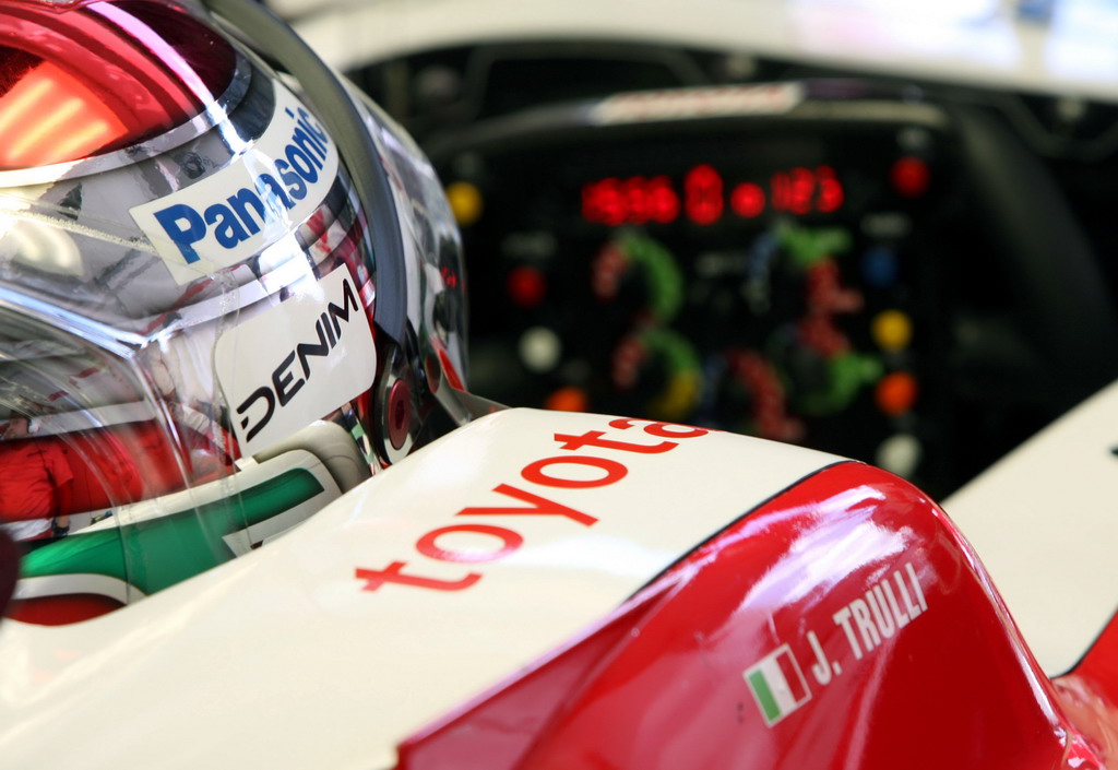 GP FRANCIA, Jarno Trulli (ITA) Toyota.
Formula One World Championship, Rd 8, French Grand Prix, Practice Day, Magny-Cours, France, Venerdi' 20 June 2008.
