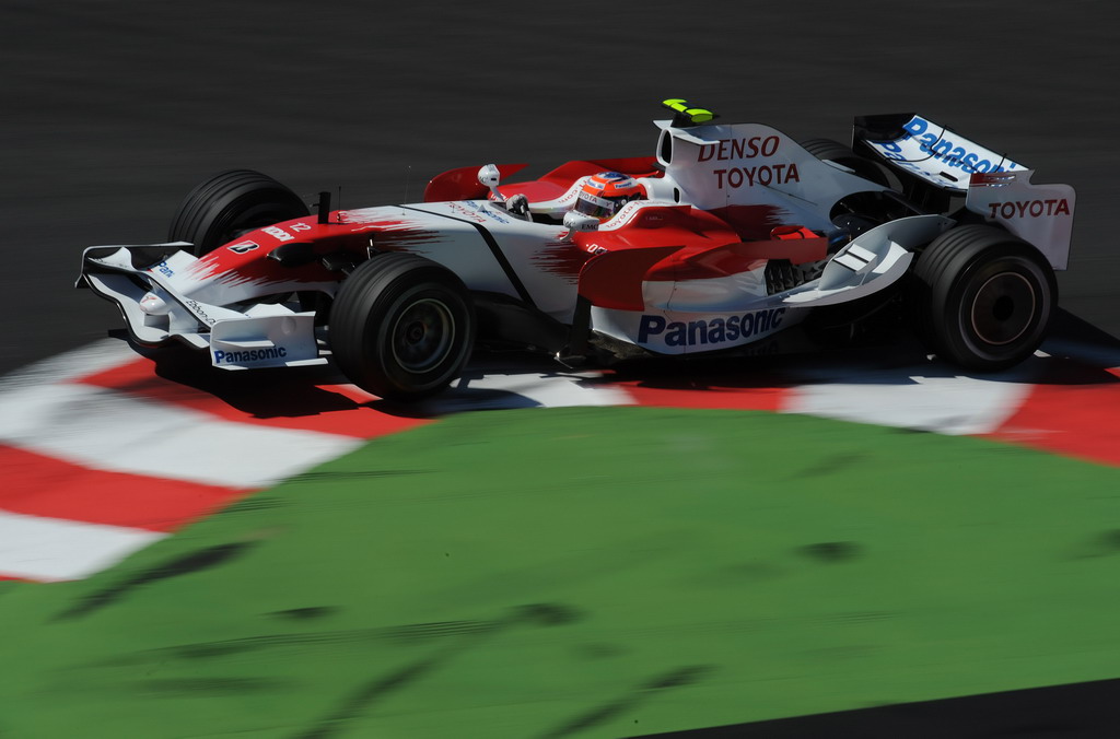 GP FRANCIA, Timo Glock
Toyota TF108
French GP
Magny Cours
Saturday 21sdt June 08
Photo;Crispin Thruston