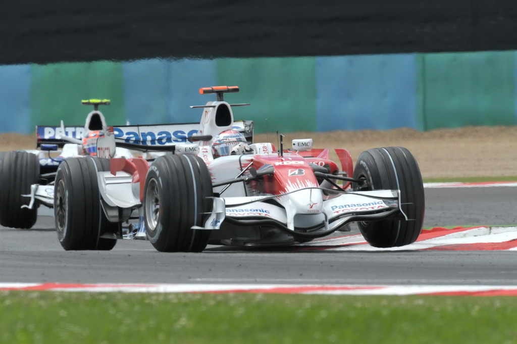 GP FRANCIA, FRENCH GRAND PRIX F1/2008 - MAGNY COURS 20/06/2008 - JARNO TRULLI - ROBERT KUBICA 
© FOTO ERCOLE COLOMBO FOR BRIDGESTONE