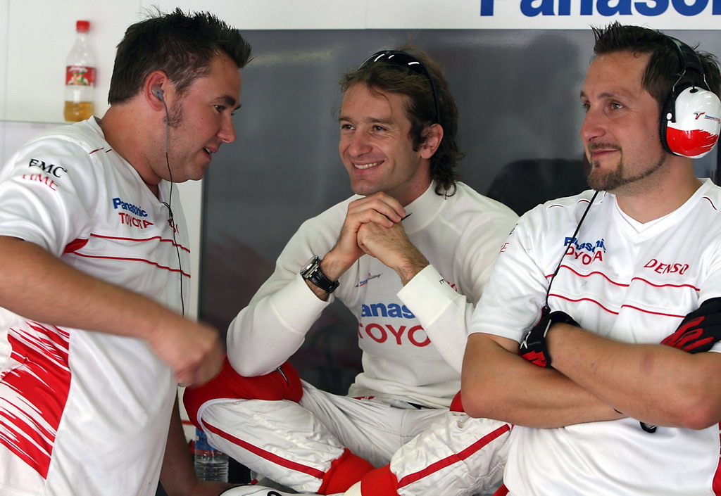 GP FRANCIA, Jarno Trulli (ITA) Toyota.
Formula One World Championship, Rd 8, French Grand Prix, Practice Day, Magny-Cours, France, Venerdi' 20 June 2008.
