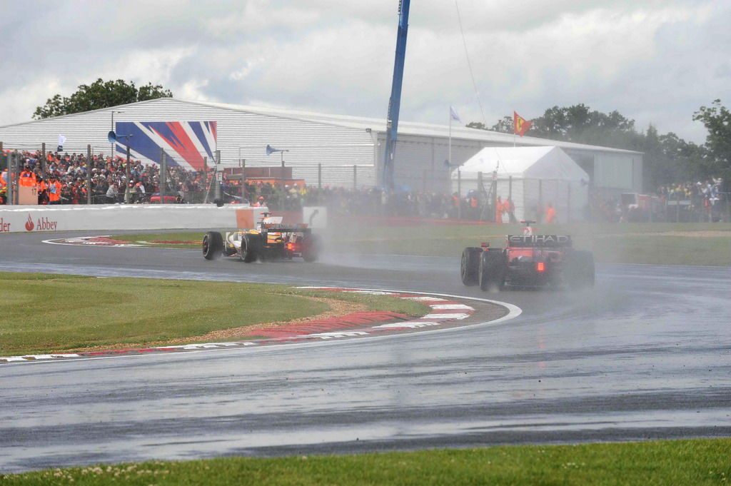 GP GRAN BRETAGNA, BRITISH GRAND PRIX F1/2008 - SILVERSTONE 06/07/2008   - FERNANDO ALONSO - KIMI RAIKKONEN 
© FOTO ERCOLE COLOMBO FOR BRIDGESTONE