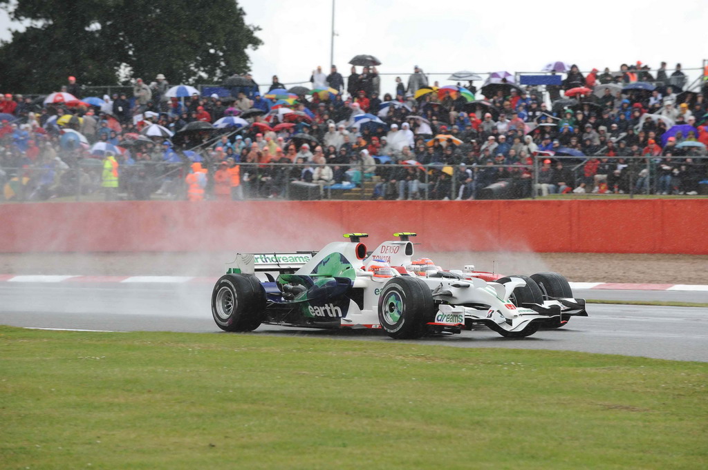 GP GRAN BRETAGNA, BRITISH GRAND PRIX F1/2008 - SILVERSTONE 06/07/2008   - RUBENS BARRICHELLO - TIMO GLOCK 
© FOTO ERCOLE COLOMBO FOR BRIDGESTONE