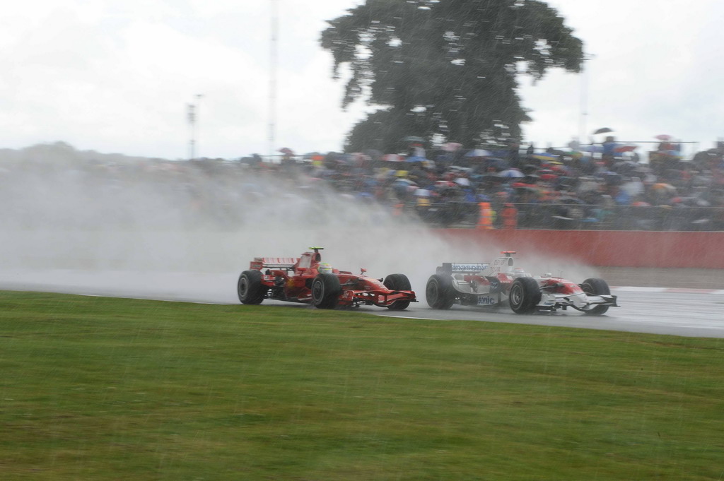 GP GRAN BRETAGNA, BRITISH GRAND PRIX F1/2008 - SILVERSTONE 06/07/2008   - JARNO TRULLI - FELIPE MASSA 
© FOTO ERCOLE COLOMBO FOR BRIDGESTONE