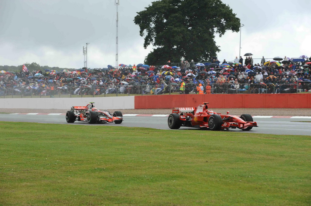 GP GRAN BRETAGNA, BRITISH GRAND PRIX F1/2008 - SILVERSTONE 06/07/2008   - KIMI RAIKKONEN - HEIKKI KOVALAINEN 
© FOTO ERCOLE COLOMBO FOR BRIDGESTONE