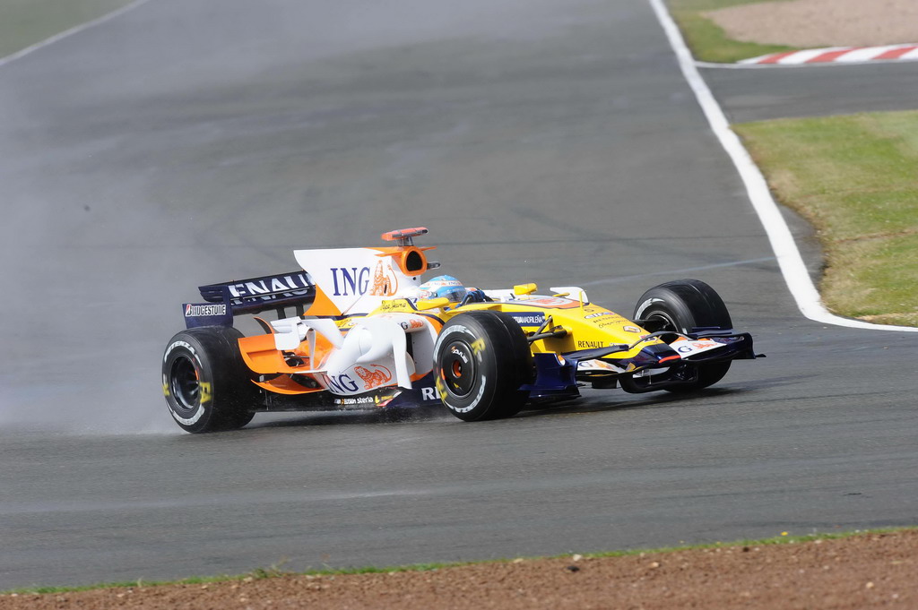 GP GRAN BRETAGNA, BRITISH GRAND PRIX F1/2008 - SILVERSTONE 05/07/2008  - FERNANDO ALONSO 
© FOTO ERCOLE COLOMBO FOR BRIDGESTONE
