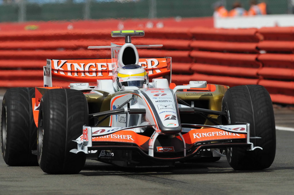 GP GRAN BRETAGNA, BRITISH GRAND PRIX F1/2008 - SILVERSTONE 05/07/2008  - GIANCARLO FISICHELLA 
© FOTO ERCOLE COLOMBO FOR BRIDGESTONE