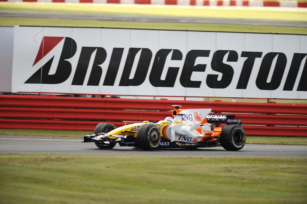 GP GRAN BRETAGNA, BRITISH GRAND PRIX F1/2008 - SILVERSTONE 04/07/2008 - FERNANDO ALONSO 
© FOTO ERCOLE COLOMBO FOR BRIDGESTONE