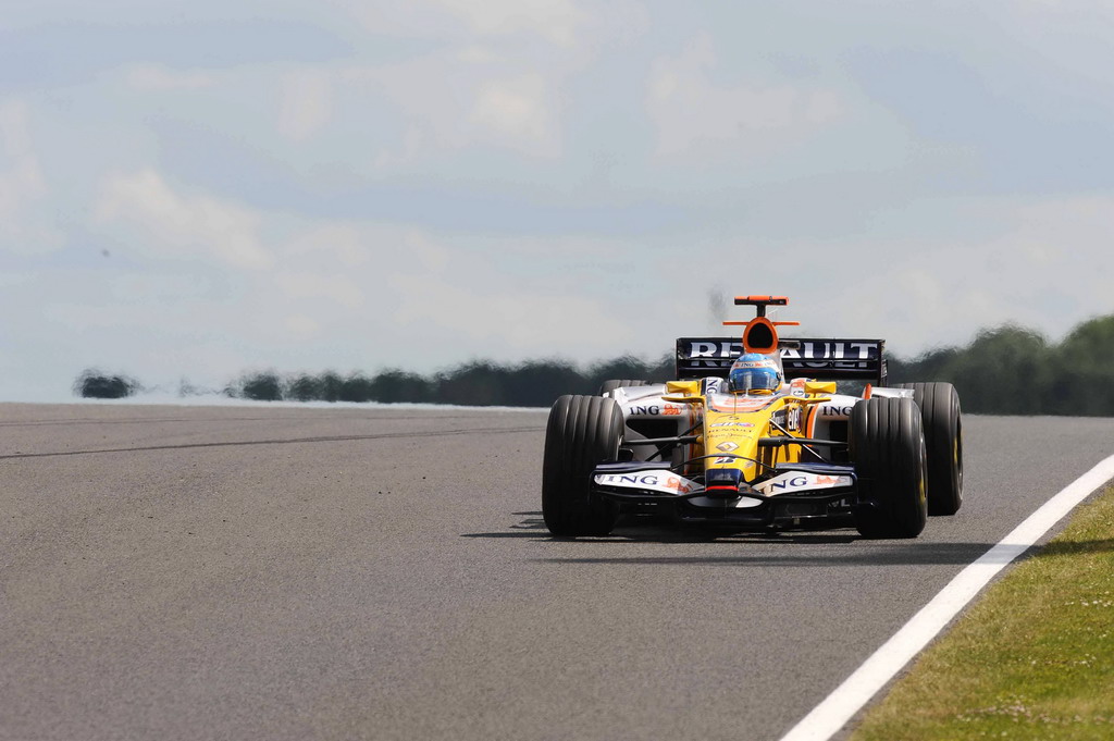GP GRAN BRETAGNA, BRITISH GRAND PRIX F1/2008 - SILVERSTONE 04/07/2008 - FERNANDO ALONSO 
© FOTO ERCOLE COLOMBO FOR BRIDGESTONE