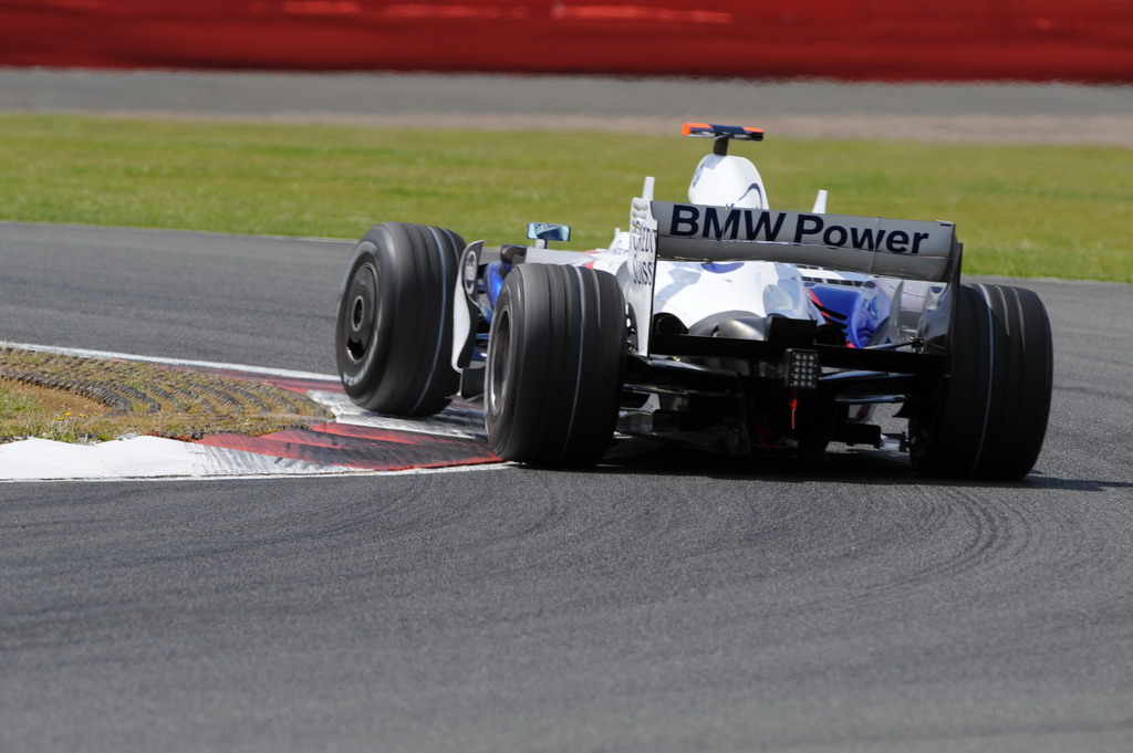 GP GRAN BRETAGNA, Venerdi', July 4, 2008 British Grand Prix  Silverstone, England, Nick Heidfeld (GER) in the BMW Sauber F1.08 This image is copyright free for editorial use © BMW AG. 