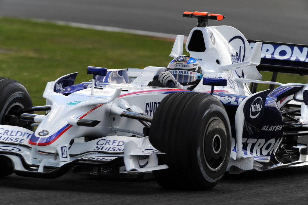 GP GRAN BRETAGNA, Venerdi', July 4, 2008 British Grand Prix  Silverstone, England, Nick Heidfeld (GER) in the BMW Sauber F1.08  This image is copyright free for editorial use © BMW AG. 