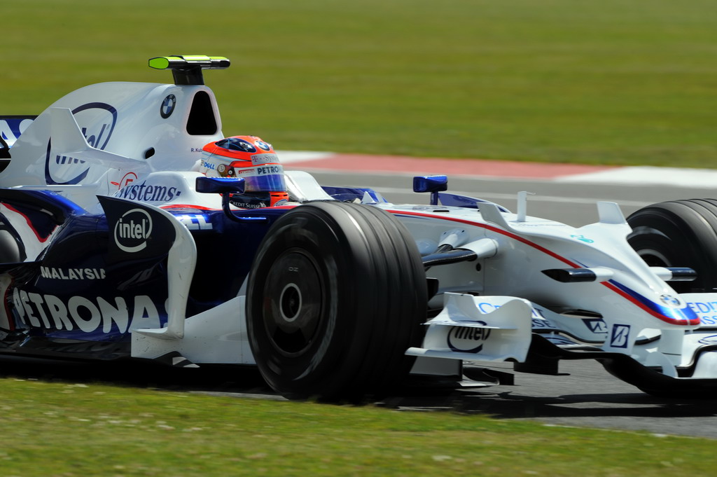 GP GRAN BRETAGNA, Venerdi', July 4, 2008 British Grand Prix  Silverstone, England, Robert Kubica (POL) in the BMW Sauber F1.08 This image is copyright free for editorial use © BMW AG. 