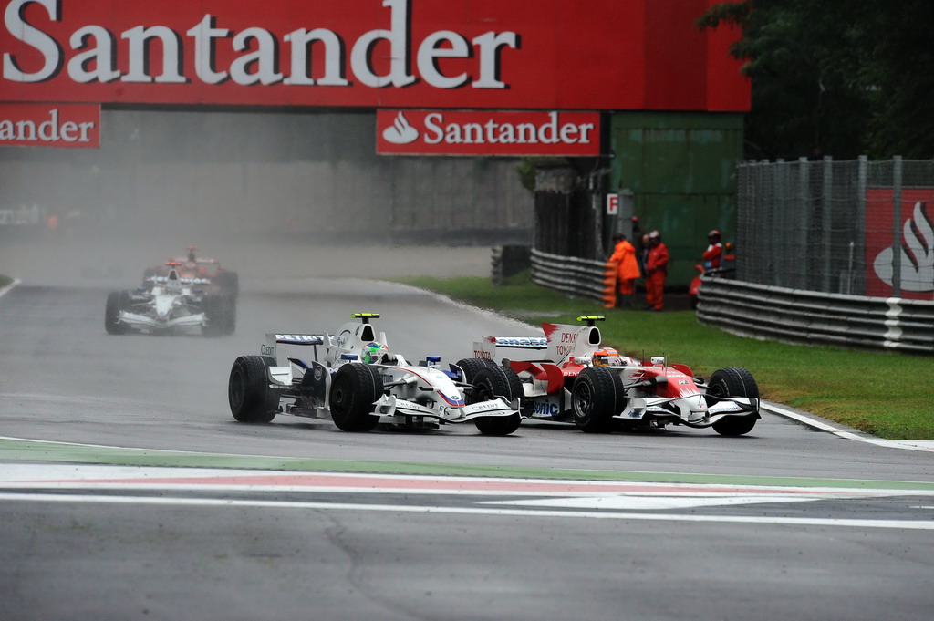 GP ITALIA, ITALIAN GRAND PRIX F1/2008 -  MONZA 14/09/2008  - ROBERT KUBICA - TIMO GLOCK  
© FOTO ERCOLE COLOMBO FOR BRIDGESTONE