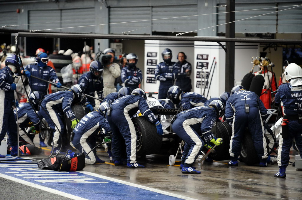 GP ITALIA, ITALIAN GRAND PRIX F1/2008 -  MONZA 14/09/2008  - NICO ROSBERG PIT STOP
© FOTO ERCOLE COLOMBO FOR BRIDGESTONE