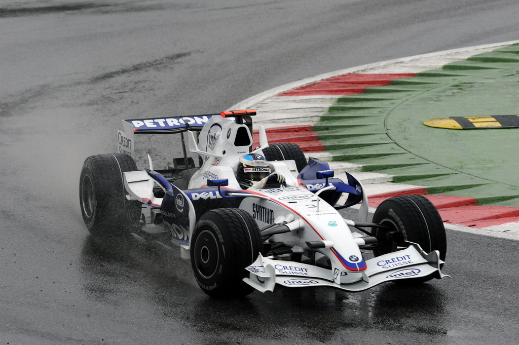 GP ITALIA, Domenica, September 14, 2008   Italian Grand Prix , Monza, Italy. Nick Heidfeld (GER) in the BMW Sauber F1.08 This image is copyright free for editorial use © BMW AG 