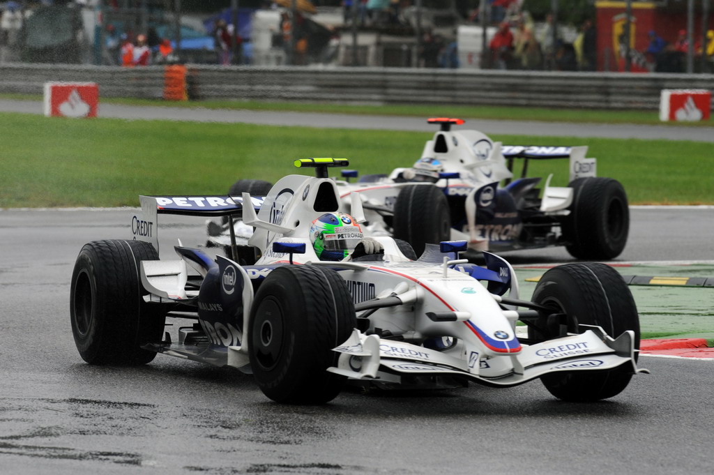 GP ITALIA, Domenica, September 14, 2008   Italian Grand Prix , Monza, Italy. Robert Kubica (POL) in the BMW Sauber F1.08 This image is copyright free for editorial use © BMW AG 