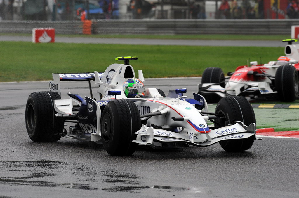 GP ITALIA, Domenica, September 14, 2008   Italian Grand Prix , Monza, Italy. Robert Kubica (POL) in the BMW Sauber F1.08 This image is copyright free for editorial use © BMW AG 