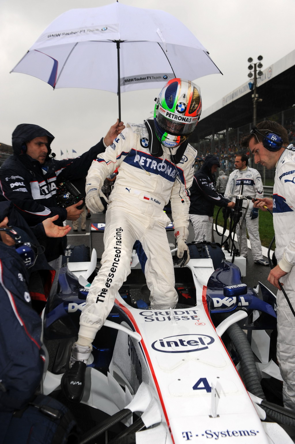 GP ITALIA, Domenica, September 14, 2008   Italian Grand Prix , Monza, Italy. Robert Kubica (POL) in the BMW Sauber F1.08 This image is copyright free for editorial use © BMW AG 