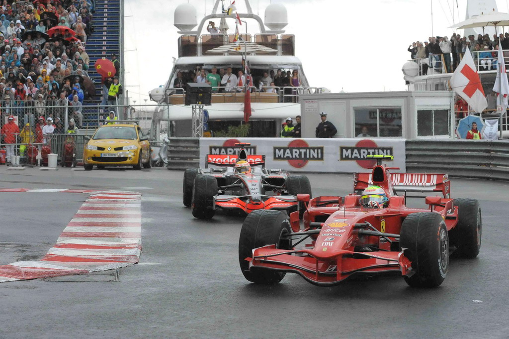 GP MONACO, MONACO GRAND PRIX F1/2008 - MONTECARLO 25/05/2008 - FELIPE MASSA - LEWIS HAMILTON 
© FOTO ERCOLE COLOMBO FOR BRIDGESTONE