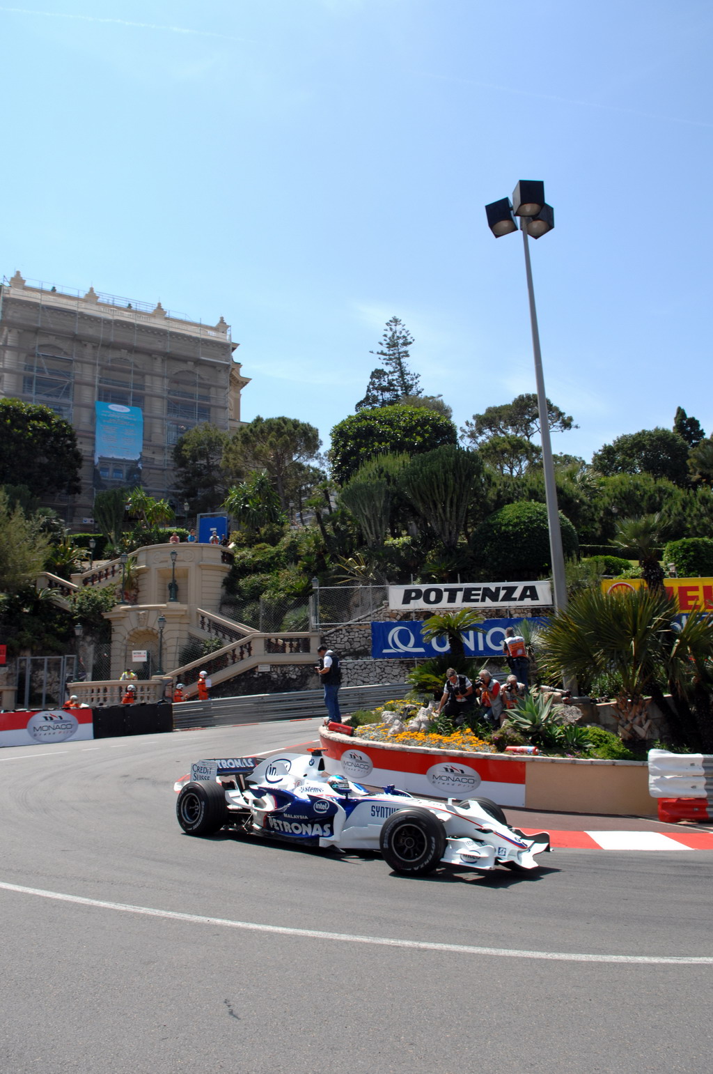 GP MONACO, Giovedi', May 22, 2008  Monte Carlo, Monaco. Nick Heidfeld (GER) in the BMW Sauber F1.08 This image is copyright free for editorial use © BMW AG. 