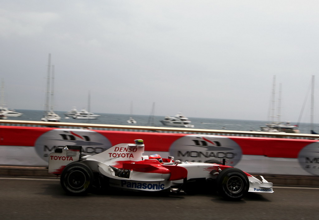 GP MONACO, Timo Glock (GER) Toyota TF108.
Formula One World Championship, Rd 6, Monaco Grand Prix, Qualifiche Day, Monte-Carlo, Monaco, Saturday 24 May 2008.
