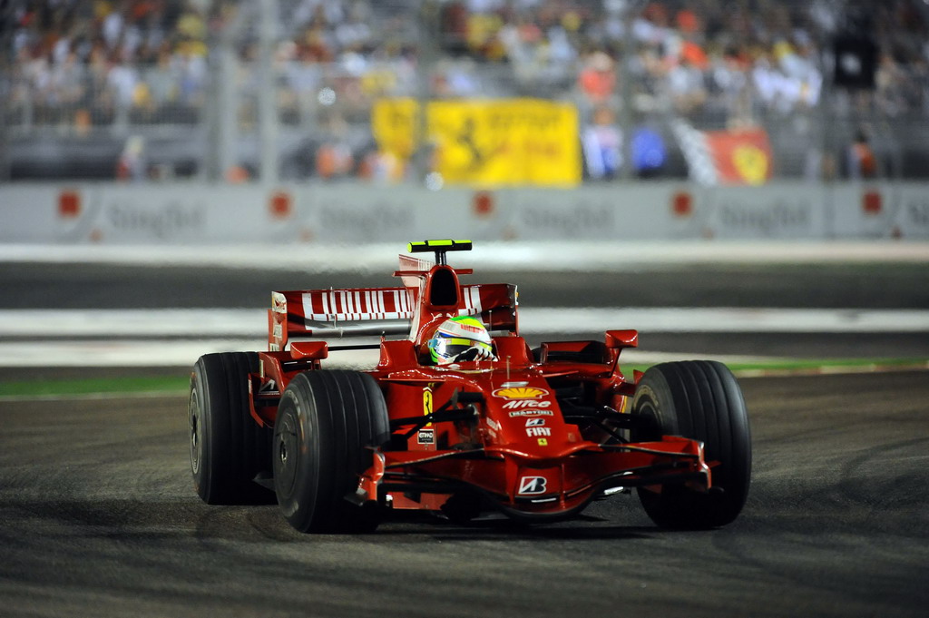 GP SINGAPORE, SINGAPORE GRAND PRIX F1/2008 -  SINGAPORE 28/09/2008  - FELIPE MASSA 
© FOTO ERCOLE COLOMBO FOR BRIDGESTONE
