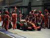 GP SINGAPORE, SINGAPORE GRAND PRIX F1/2008 -  SINGAPORE 28/09/2008  - FELIPE MASSA PIT STOP
© FOTO ERCOLE COLOMBO FOR BRIDGESTONE