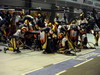 GP SINGAPORE, SINGAPORE GRAND PRIX F1/2008 -  SINGAPORE 28/09/2008  - RENAULT PIT STOP
© FOTO ERCOLE COLOMBO FOR BRIDGESTONE
