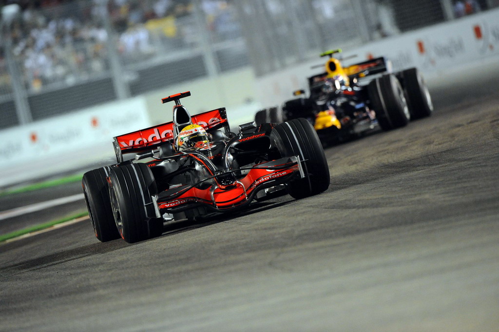 GP SINGAPORE, SINGAPORE GRAND PRIX F1/2008 -  SINGAPORE 27/09/2008  - LEWIS HAMILTON 
© FOTO ERCOLE COLOMBO FOR BRIDGESTONE