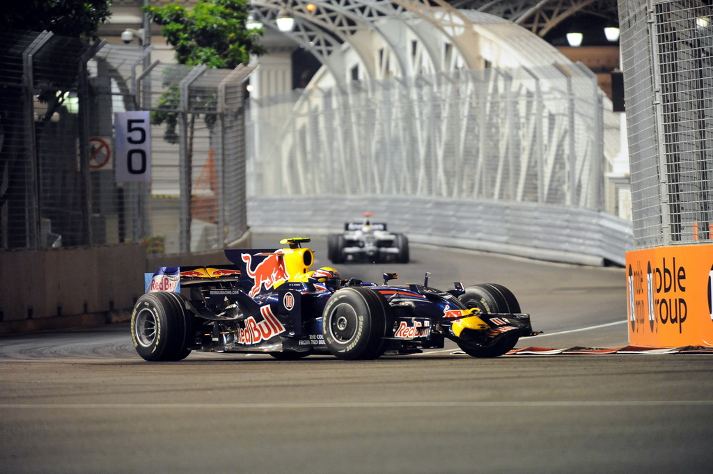 GP SINGAPORE, SINGAPORE GRAND PRIX F1/2008 -  SINGAPORE 27/09/2008  - MARK WEBBER 
© FOTO ERCOLE COLOMBO FOR BRIDGESTONE
