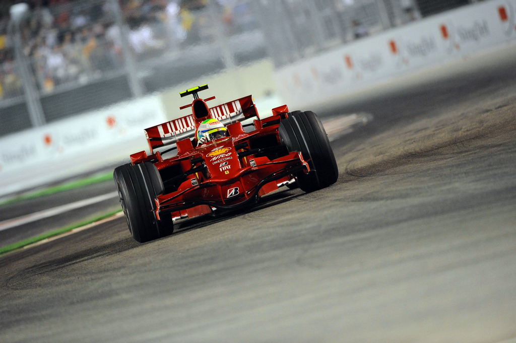 GP SINGAPORE, SINGAPORE GRAND PRIX F1/2008 -  SINGAPORE 27/09/2008  -  FELIPE MASSA 
© FOTO ERCOLE COLOMBO FOR BRIDGESTONE