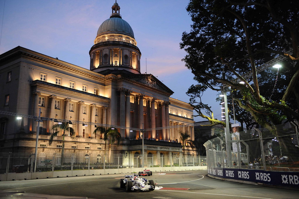 GP SINGAPORE, SINGAPORE GRAND PRIX F1/2008 -  SINGAPORE 27/09/2008  - ROBERT KUBICA - HEIKKI KOVALAINEN 
© FOTO ERCOLE COLOMBO FOR BRIDGESTONE