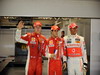 GP SINGAPORE, SINGAPORE GRAND PRIX F1/2008 -  SINGAPORE 27/09/2008  - KIMI RAIKKONEN - FELIPE MASSA - LEWIS HAMILTON 
© FOTO ERCOLE COLOMBO FOR BRIDGESTONE