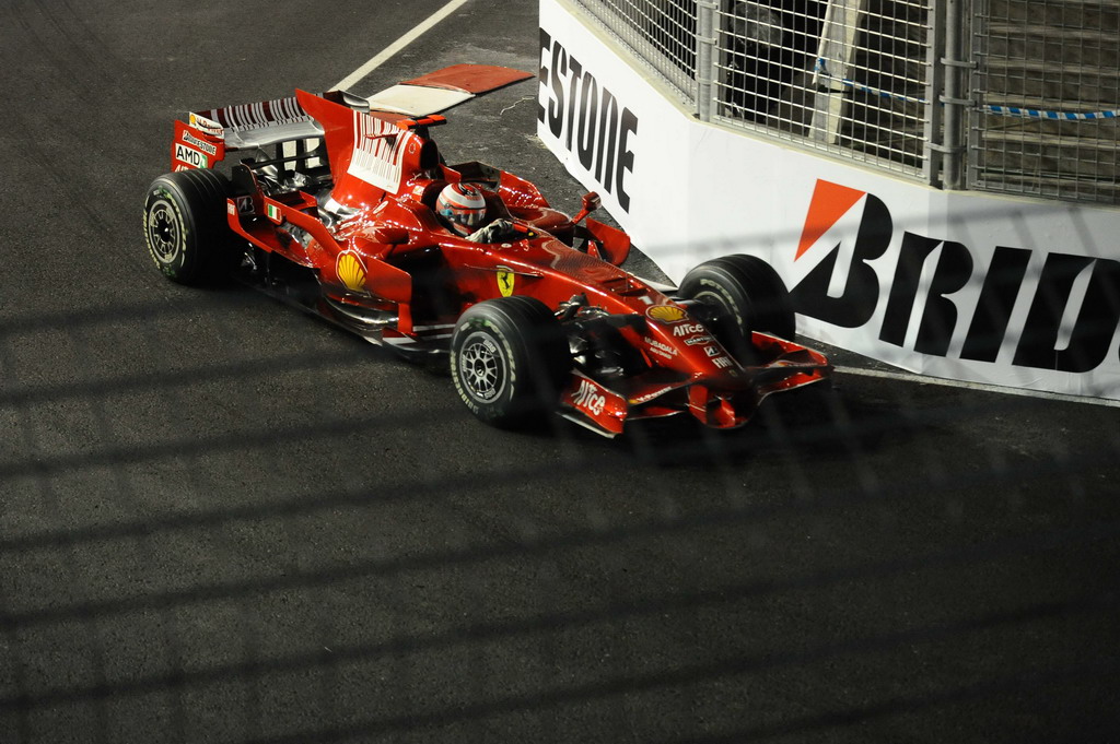 GP SINGAPORE, SINGAPORE GRAND PRIX F1/2008 - SINGAPORE 26/09/2008    - KIMI RAIKKONEN 
© FOTO ERCOLE COLOMBO 