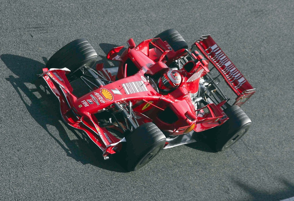 TEST JEREZ, JEREZ DE LA FRONTERA (SPAIN) - 15/01/2008 - KIMI RAIKKONEN 
© FOTO ERCOLE COLOMBO 