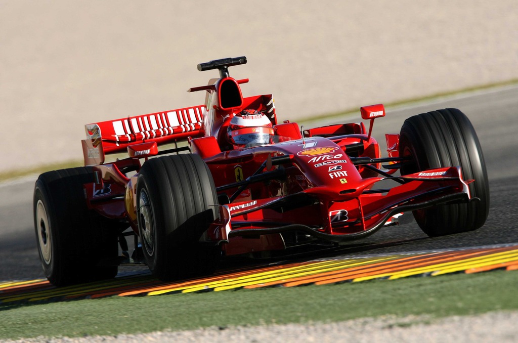 TEST VALENCIA, Kimi Raikkonen (FIN), Ferrari. Circuit Ricardo Tormo.