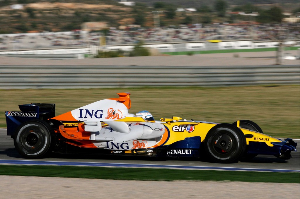 TEST VALENCIA, Fernando Alonso (SPA), Renault F1 Team. Circuit Ricardo Tormo.