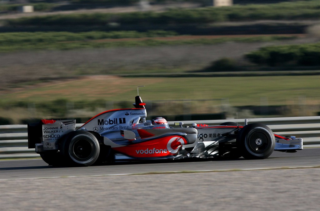 TEST VALENCIA, Heikki Kovalainen (FIN), McLaren Mercedes.  Circuit Ricardo Tormo.