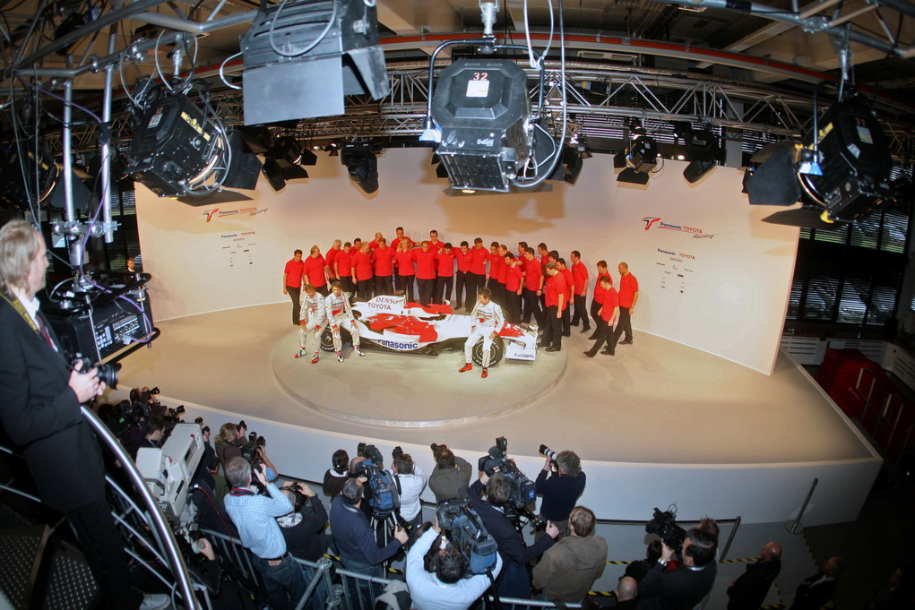 TOYOTA TF108, 
Toyota TF108 Launch, Cologne, Germany, 10 January 2008
