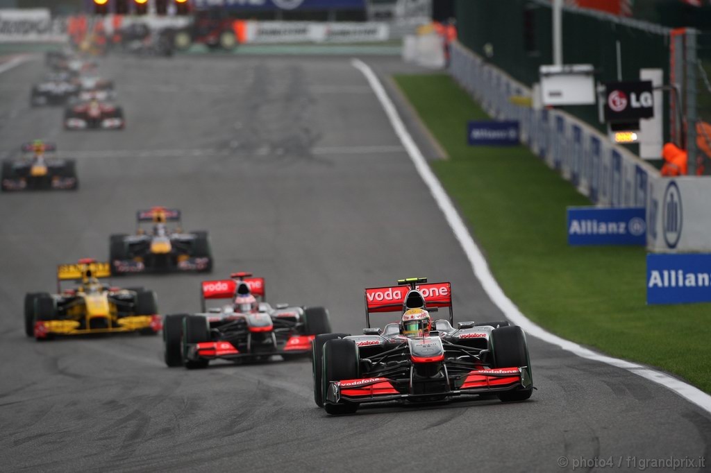 GP Belgio, Gara, Lewis Hamilton (GBR), McLaren  Mercedes, MP4-25 