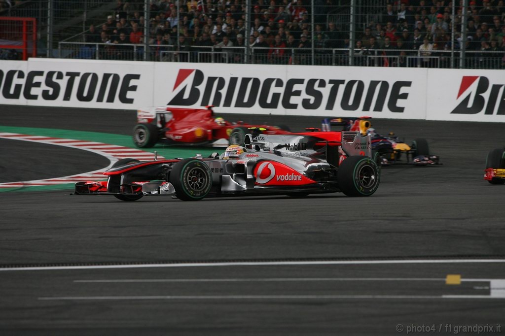 GP Belgio, Gara, Lewis Hamilton (GBR), McLaren  Mercedes, MP4-25 