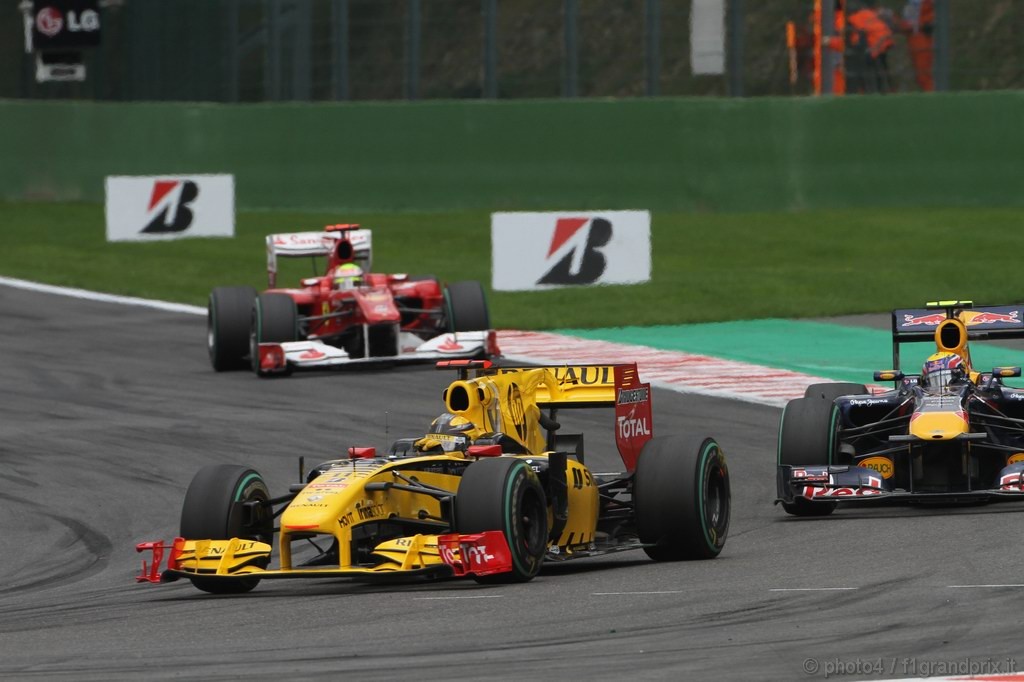 GP Belgio, Gara, Robert Kubica (POL), Renault F1 Team, R30