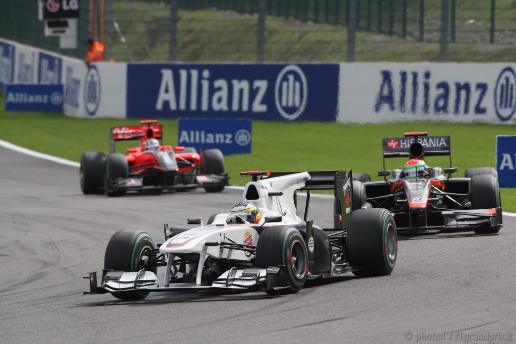 GP Belgio, Gara, Pedro de la Rosa (ESP), BMW Sauber F1 Team, C29 