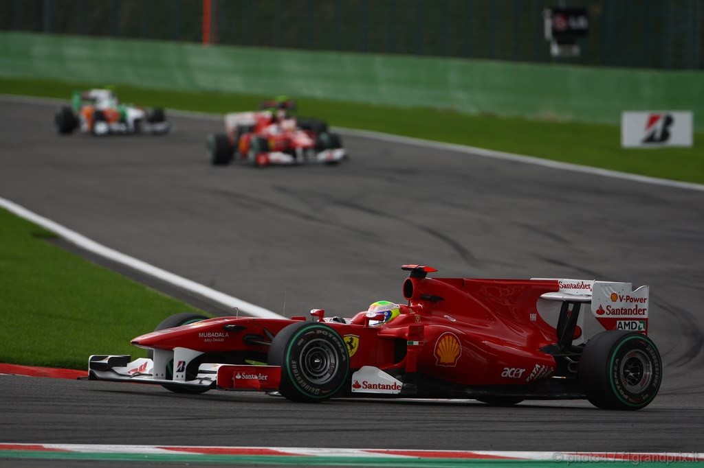 GP Belgio, Gara, Felipe Massa (BRA), Ferrari, F10 
