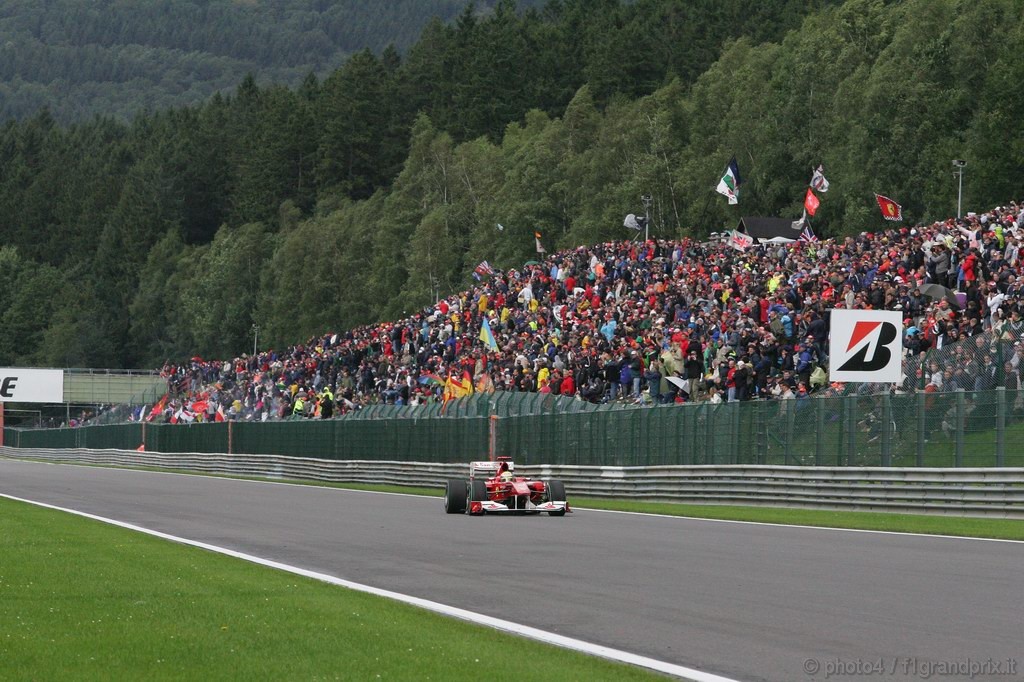 GP Belgio, Gara, Felipe Massa (BRA), Ferrari, F10